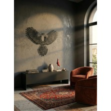 Mova Dizayn Şahin Kartal Tasarımlı Hayvan Figürlü Metal Dekoratif Modern Duvar Tablosu Ev ve Ofis Için