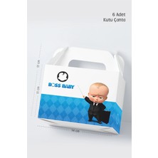 Neşeli Günlerim Patron Bebek Boss Baby Kutu Çanta Postacı 14X17 cm *6'lı Paket