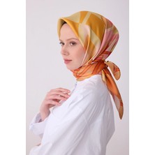 Belli Twill Ipek Desenli Eşarp 4300D