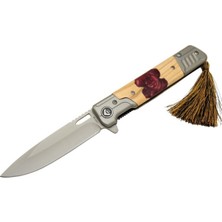 Chongming Çakı Red Püsküllü CM139RD 22,5 cm