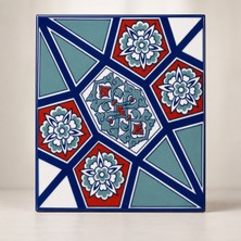 Armada Çini 20X20 cm Ac 3 Geometrik Desen Çini Karo