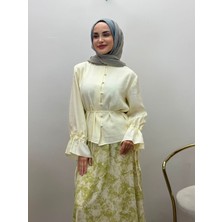 JOOQSTORE Desenli Etek Takım