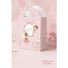 Neşeli Günlerim Peri Kız Temalı Çanta 18X10 cm *8'li Paket