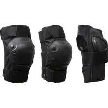Premini Yetişkin Paten Destek Seti Siyah 3x2 FIT500, Eğlence ve Aktivite Keyfi
