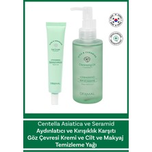 Dermal Cıca x Mide Centella Asiatica Özlü Göz Çevresi Kremi ve Temizleme Yağı