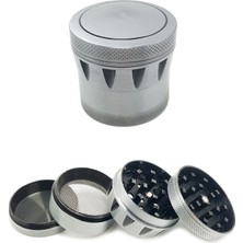 Falconetti Gri Mini Boy 43 Mm Metal Grinder 4 Parça Elekli Herbal Parçalayıcı Kullanım İçin RB86GR