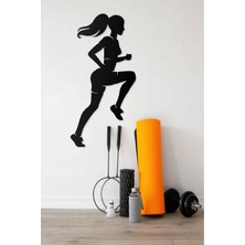 Mova Dizayn Dekoratif Metal Duvar Tablosu Fitness Gym ve Spor Salonlarına Özel Tasarım