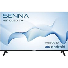 Senna 43WF7500FQ 43'' 109 Ekran Uydu Alıcılı Full Hd QLED Google Tv