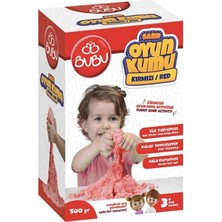 Bubu Oyun Kumu 500 Gr. Kırmızı