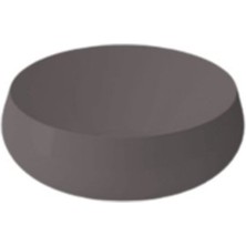 Newarc Elipso Tezgah Üstü Lavabo Mat Antrasit 046X17CM