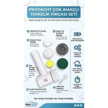Sepetopia Şarjlı 5 Başlıklı Otomatik Temizleme Fırçası