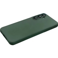 Aslanoğlu Store Samsung Galaxy S26 Plus First Silikon - Koyu Yeşil