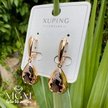 Eco Port Xuping Taşlı Su Damlası Küpe - KP00175