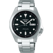 Seiko 5 SRPE55K Otomatik Erkek Kol Saati Çelik Kasa 10 ATM Suya Dayanıklılık ve Tarih Göstergesi