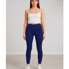 Yüksek Bel Spor Tayt Kadın Toparlayıcı Uzun Tayt Esnek Sıkılaştırıcı Fitness Tayt