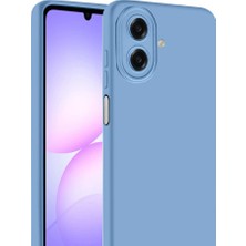 Aslanoğlu Store Samsung Galaxy A07 4g First Silikon - Mavi