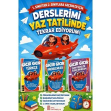 Ata Yayıncılık 1. Sınıftan 2.sınıfa Geçenler Için Derslerimi Yaz Tatilinde Tekrar Ediyorum Seti -5
