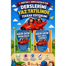 Ata Yayıncılık 1. Sınıftan 2.sınıfa Geçenler Için Derslerimi Yaz Tatilinde Tekrar Ediyorum Seti -3