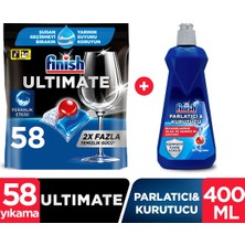 Finish Ultimate Kapsül 58 + Parlatıcı 400 ml