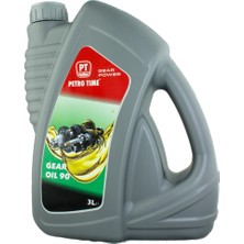Petro Time 90 Numara 3 Litre Motor Yağı Asansör ve Diferansiyel Dişli Yağı Isıya Karşı Stabil