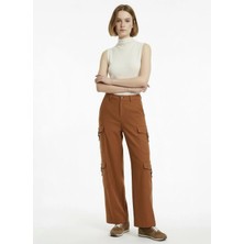 Lauren Ralph Lauren Kahverengi Kadın Standart Fit Pantolon 200979837