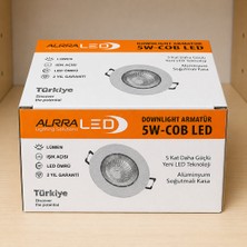 Alrra LED 5W Cob LED Ac 165-260V 50Hz 400LM Ip 20