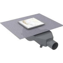 Hafele Ventus Yer Süzgeci Yatay 100X100 Paslanmaz Çelik