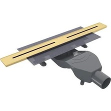 Hafele Streamline Duş Kanalı Yatay 600 mm Altın