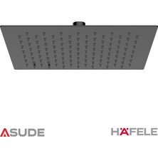 Hafele Neo S Tepe Duşu Mat Siyah