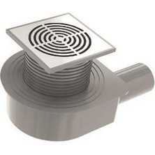 Hafele Vortex Yer Süzgeci Yatay 150X150 Paslanmaz Çelik