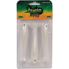 Ryuji Panic Shad 9cm 5.5gr Silikon Yem Renk : Silver White Uv