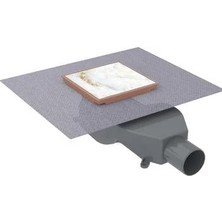 Hafele Ventus Yer Süzgeci Yatay 100X100 Rose