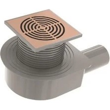 Hafele Vortex Yer Süzgeci Yatay 100X100 Rose
