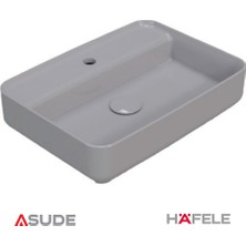 Hafele Milagro Sb Lavabo Mat Gri 550X400 mm