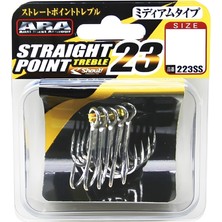 Shout Straight Point 23 Silver Üçlü Iğne Iğne No : 4