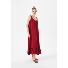 Pjs Kadın Bordo Elbise 29144