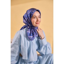 Silk Home Twill Ipek Desenli Eşarp 11519