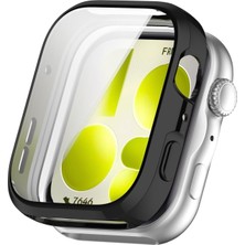 TekNetStore Huawei Watch Fit 5 Uyumlu 360 Derece Full Koruma Ekran Koruyuculu Sert Kasa Kılıf Darbe Emici