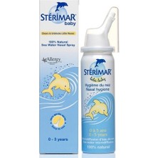 Sterimar Baby 100 ml Sprey 0 - 3 Yaş Arası Bebekler İçin Nazal Hijyen Ürünü