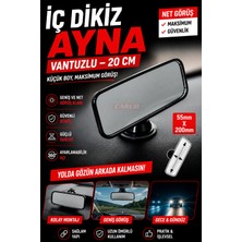 PINUKS Ayna Iç Dikiz Vantuzlu 20CM Aksesuar Dünyası