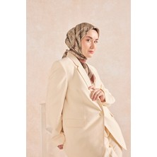 Silk Home Twill Ipek Desenli Eşarp 11527