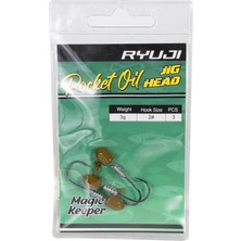 Ryuji Rocket Oil 3gr Jig Head Numara : 1-0