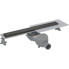 Hafele Aquaguard Duş Kanalı Yatay 600 mm Siyah