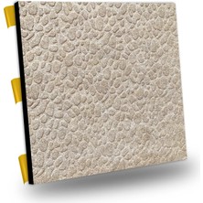 Tink Kendinden Yapışkanlı Akustik Ses ve Isı Yalıtım Paneli Keçe Dekota Leopar Desenli Devetüyü 49X49 cm 21 Adet (5 M²)