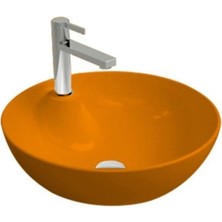 Newarc Newart Batarya Delikli Lavabo Parlak Turuncu