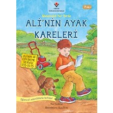 Tübitak Yayınları Ali'Nin Ayak Kareleri - Matematik Her Yerde Ciltsiz Kitap 32 Sayfa Türkçe Eğlenceli Öğrenim