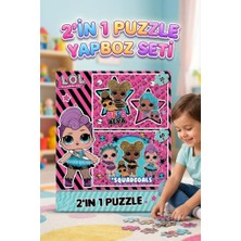 Farbu Oyuncak Lol Surprise 2’si 1 Arada Yapboz – 35 ve 60 Parça Zihinsel Gelişimi Destekleyen Eğitici Çocuk Puzzle