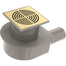 Hafele Vortex Yer Süzgeci Yatay 100X100 Altın