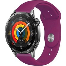 Kreton Huawei Watch Gt5 46MM Akıllı Saat ile Uyumlu Yumuşak Dokulu Silikon Kordon Kayış