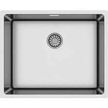 Hafele NOVARA05 Eviye 540X440 mm Paslanmaz Çelik Fırçalı